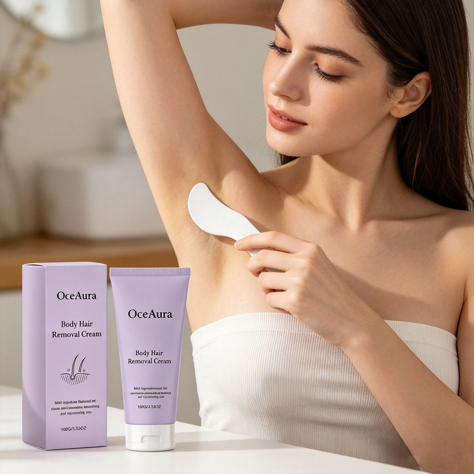 Hair Care Honey - OceAura Body Hair Removal Cream for