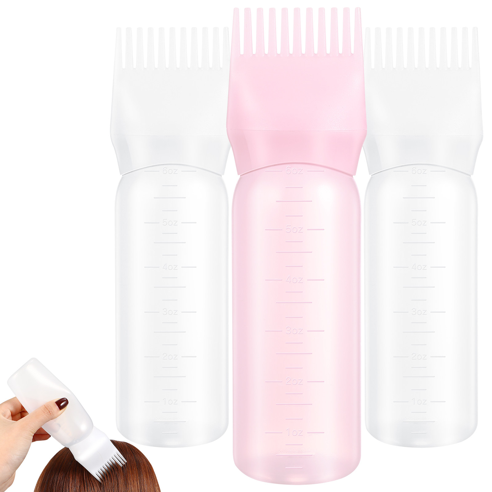 Hair Care Color - 3Pcs Salon Hair Dye Root Comb