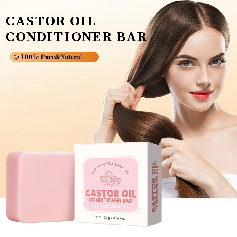 Hair Care Conditioner - Castor Oil Conditioner Soap Bar,Moisturizing Nourishing