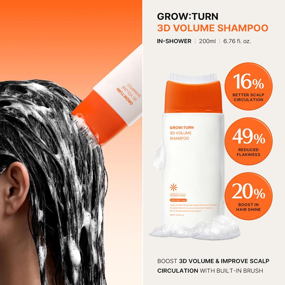 GROW:TURN 3D Volumizing Shampo - Hair Care For Hair Fall recension och pris