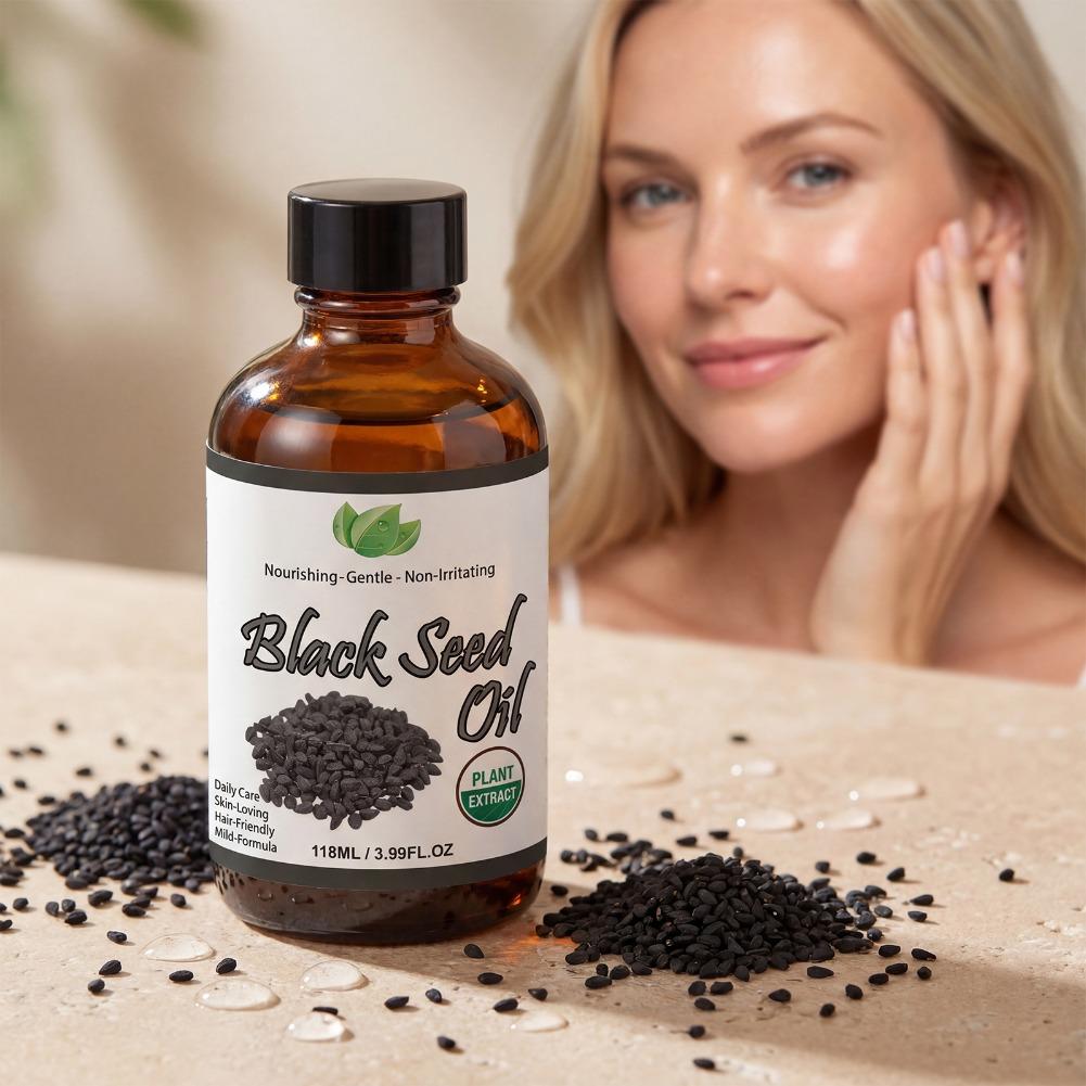 Black Seed Oil 118ml Pure Natu - Hair Care Frizzy Hair recension och pris