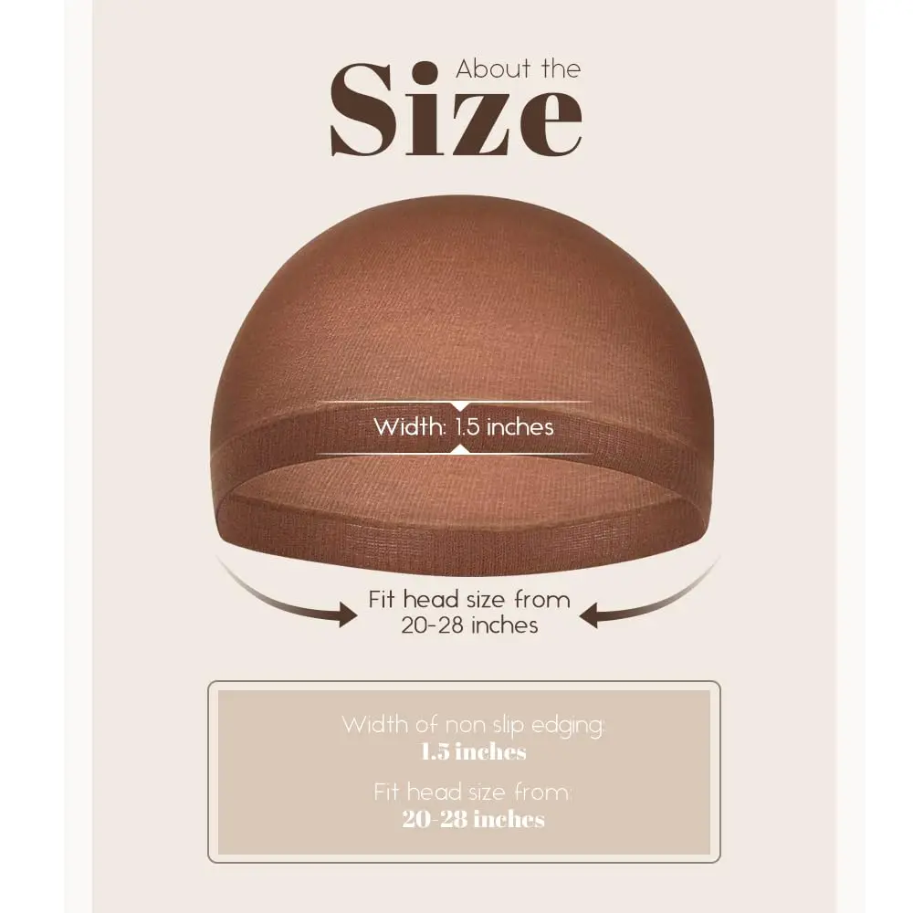 Wholesale 24 PCS High Quality  - Wig Cap Stocking recension och pris