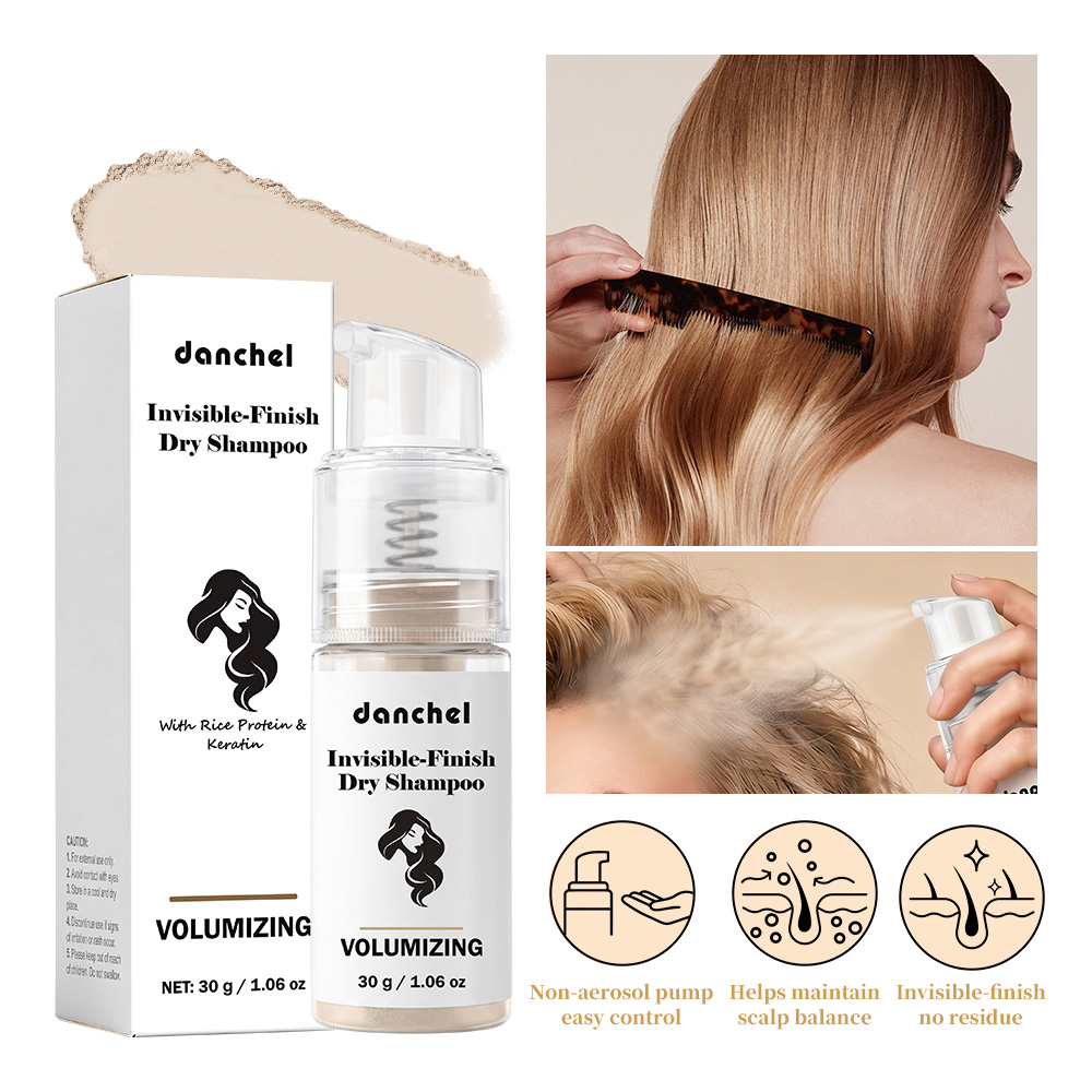 Instant Dry Shampoo Powder Oil - Hair Care Frizzy Hair recension och pris