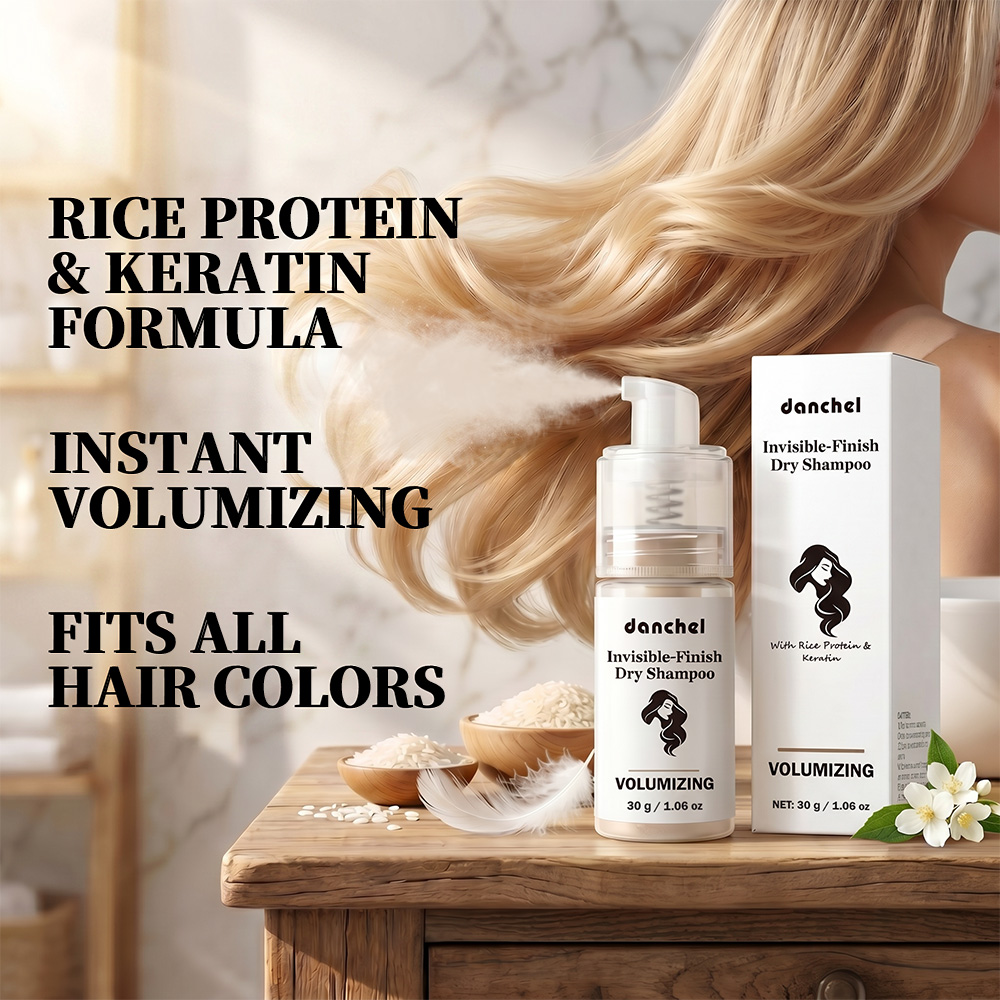 Instant Dry Shampoo Powder Oil - Hair Care Frizzy Hair recension och pris