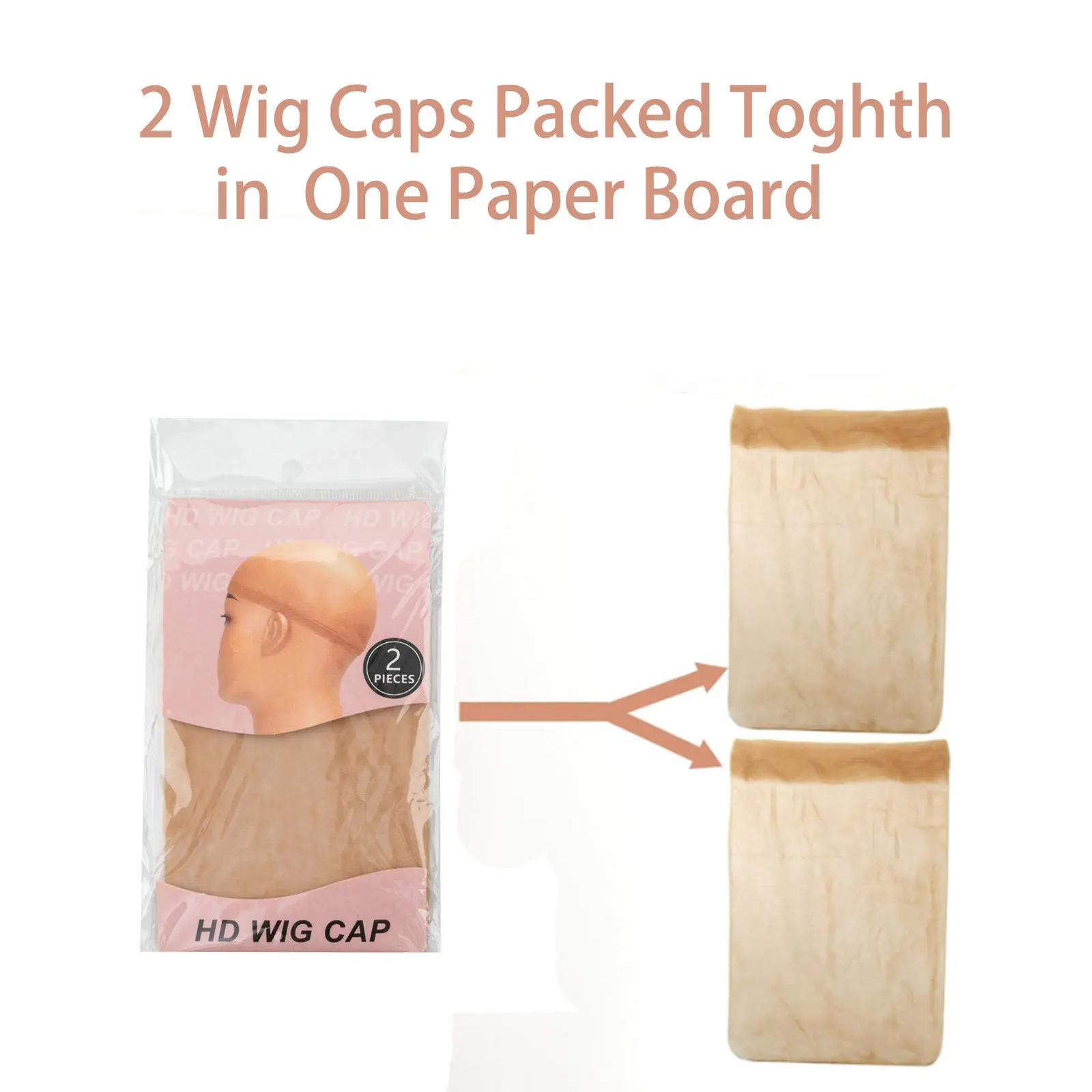 10pcs HD Wig Cap Invisible and - Wig Cap Stocking recension och pris