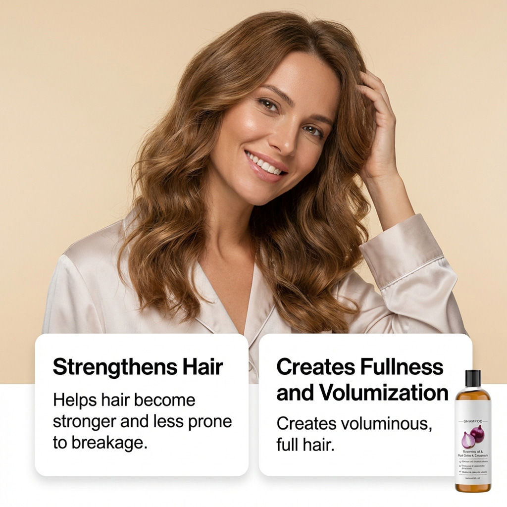 Rosemary Red Onion Shampoo Ant - Hair Care For Hair Fall recension och pris