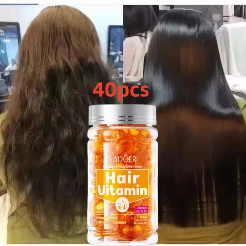 40Pcs Hair Vitamin Capsule Oil - Hair Care Honey recension och pris