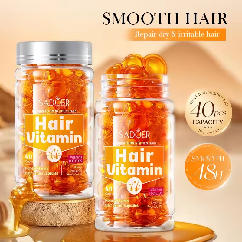 40Pcs Hair Vitamin Capsule Oil - Hair Care Honey recension och pris