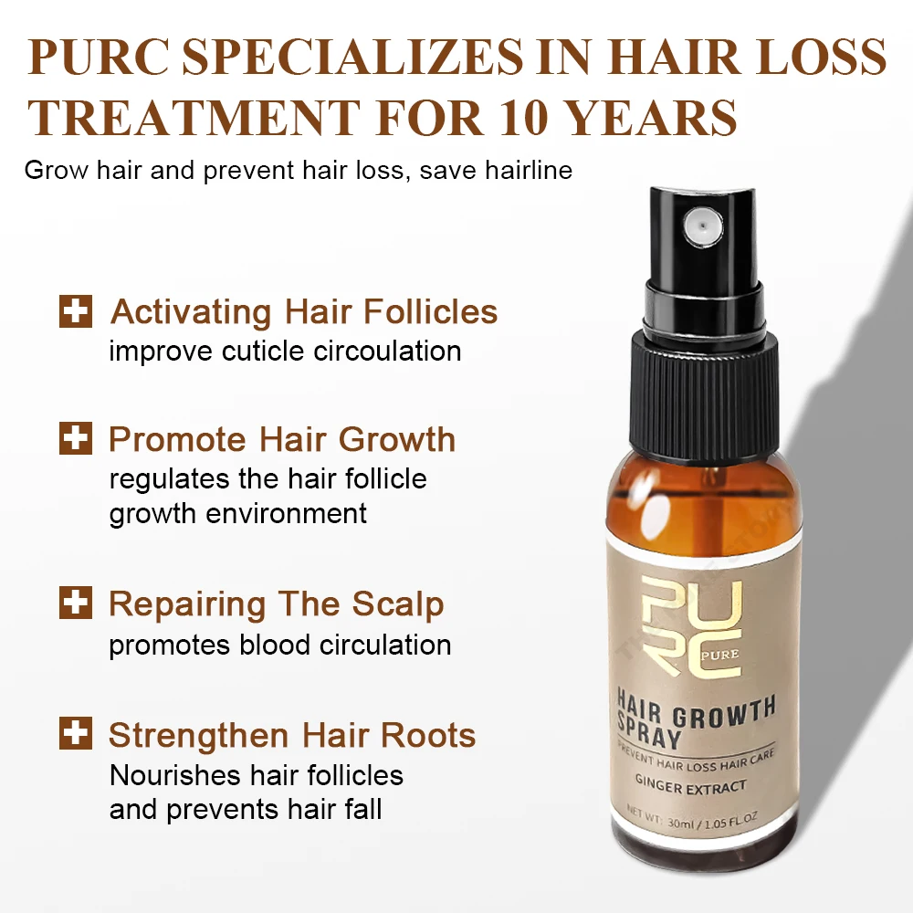 PURC Ginger Hair Spray Root St - Hair Care Conditioner recension och pris