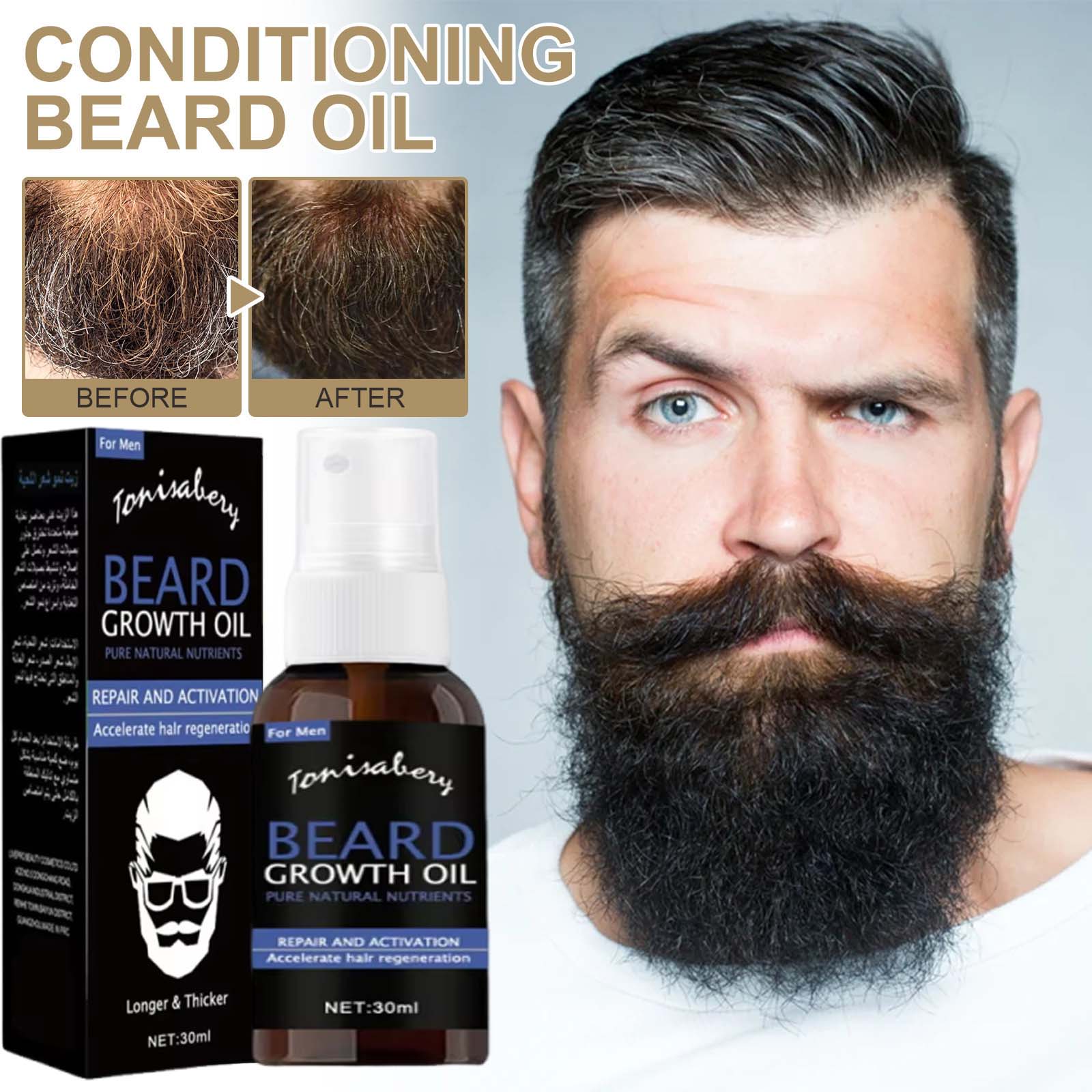 Beard Growth Oil Beard Wax Bal - Hair Care Conditioner recension och pris
