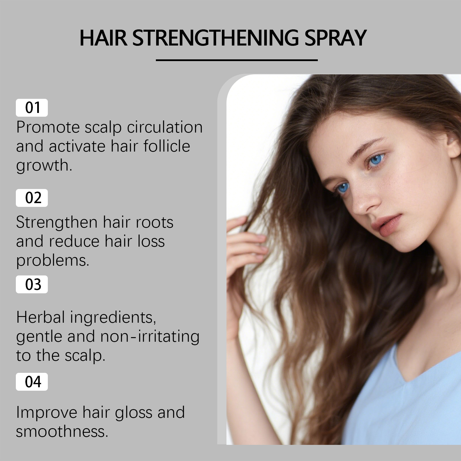 Hoegoa Hair Strengthening Spra - Hair Care For Hair Fall recension och pris