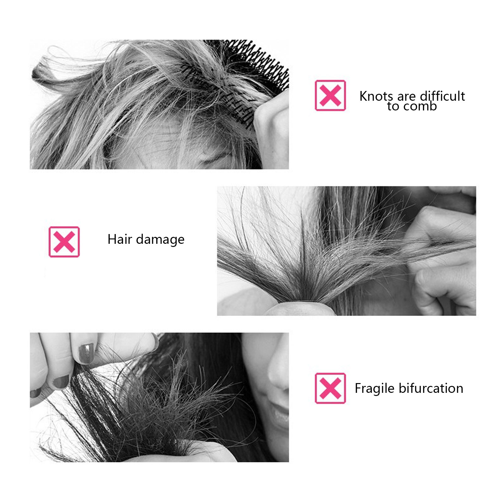 5pcs Peach Hyaluronic Acid Hai - Hair Care Honey recension och pris