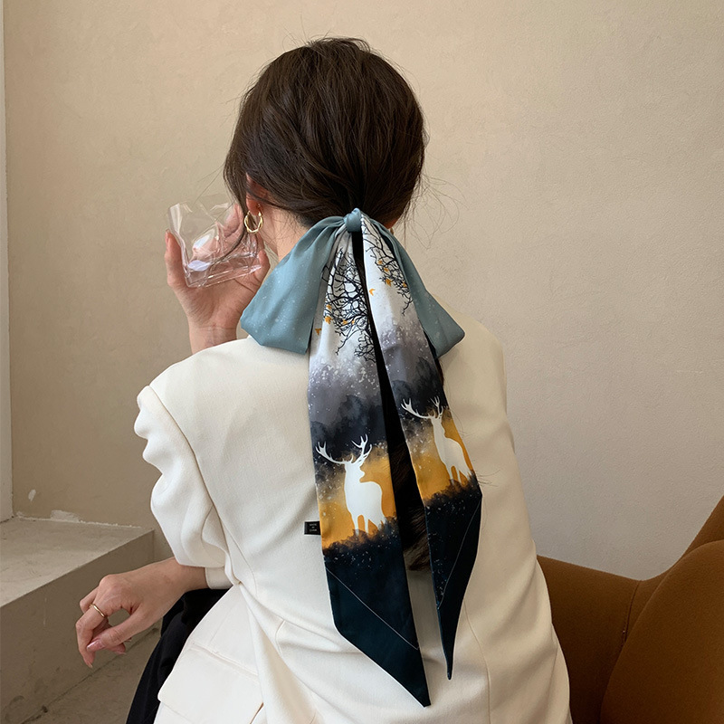 Luxury Hair Scarf Women Silk L - Hair Care Luxury Brands recension och pris
