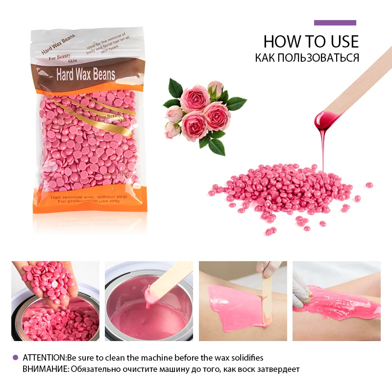 Multi Color Hard Wax Beans Pai - Hair Care Color recension och pris