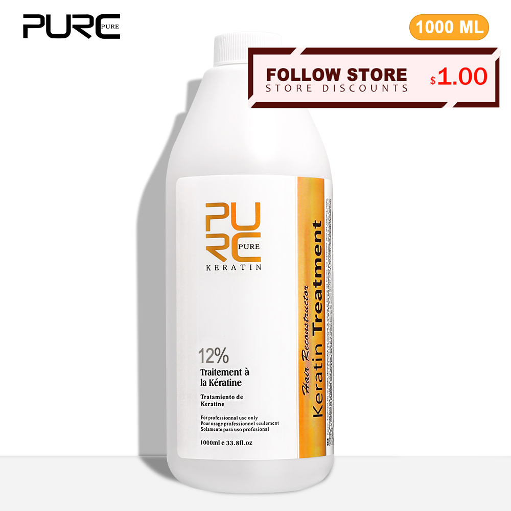 PURC 12% Keratin Smoothing Hai - Hair Care Frizzy Hair recension och pris