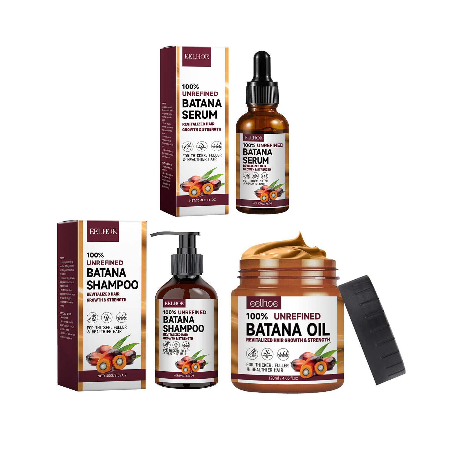 EELHOE Natural Batana Oil Deep - Hair Care Conditioner recension och pris