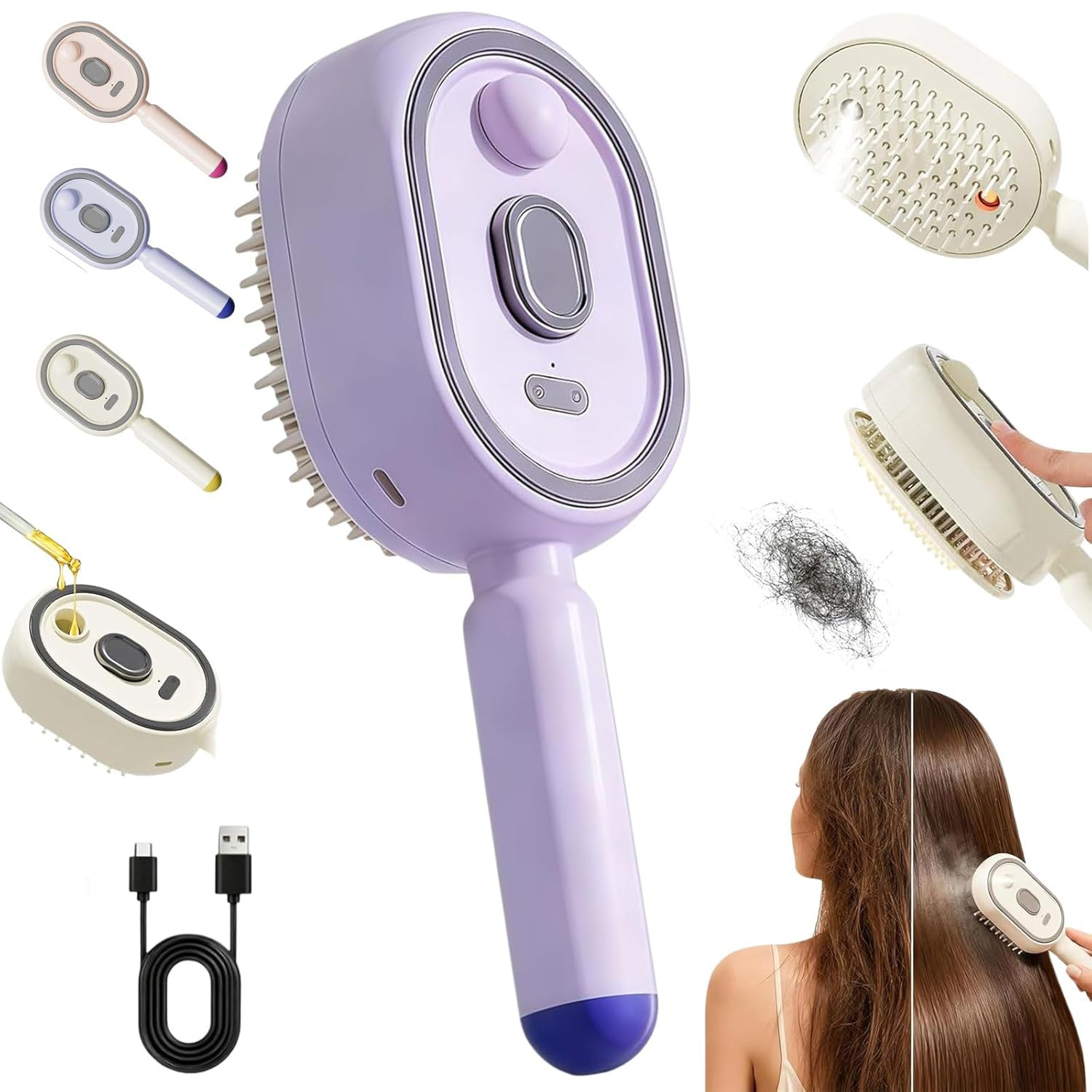 2/1pcs Electric Spray Air Cush - Hair Care Frizzy Hair recension och pris