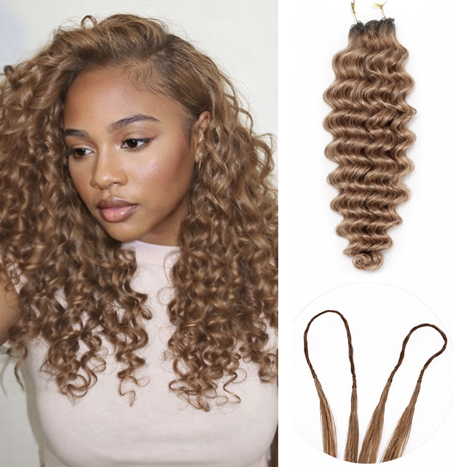 Honey Brown Deep Wave Crochet  - Hair Care Honey recension och pris
