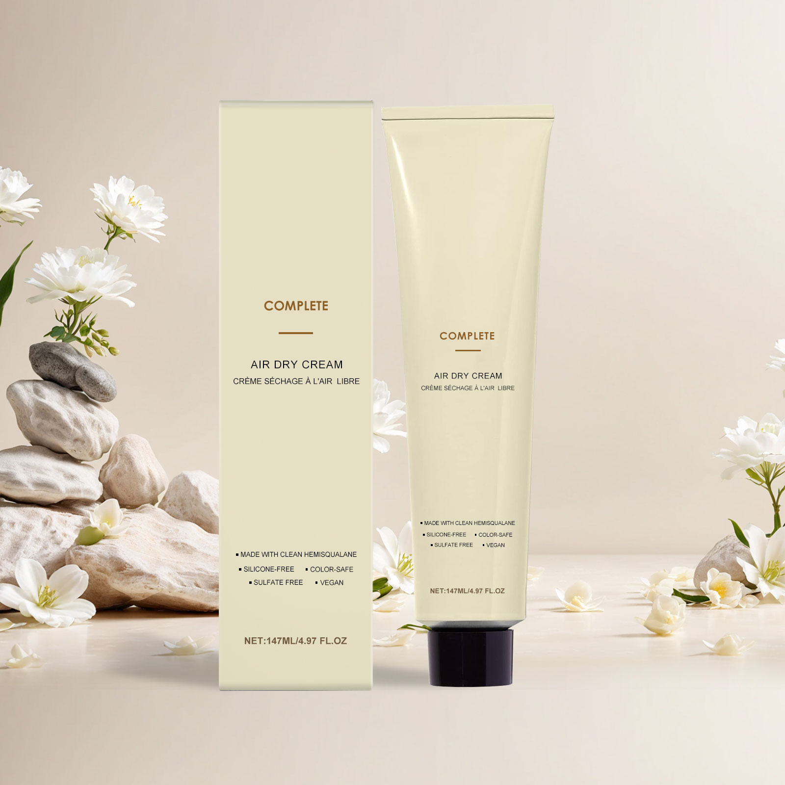 Hair Cream for Curly Hair Smoo - Hair Care Frizzy Hair recension och pris