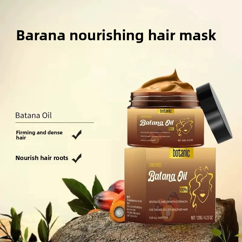 120g Batana Hair Smoothing Mas - Hair Care For Hair Fall recension och pris